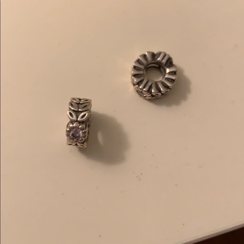 Pandora flower charms